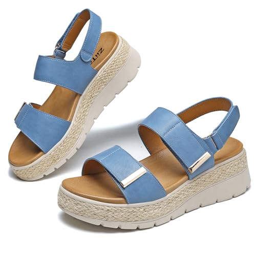 ziitop Espadrille Wedges for Women
