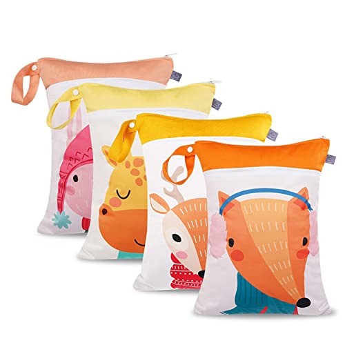 Bolso impermeable para pañales con diseño de dibujos animados miniatura 6