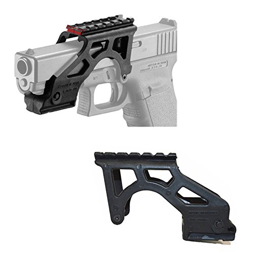 FIRECLUB Tactical Polymer Flashlight PRO Universal Pistol Sight Scope Mount with Picatinny
