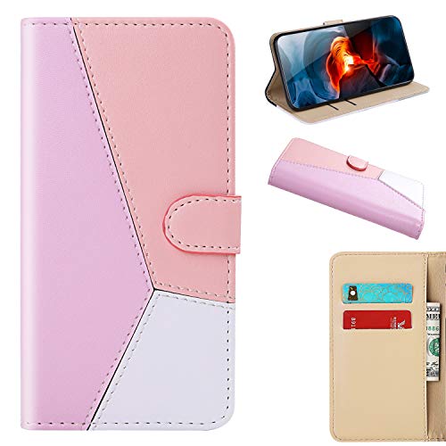 Funda OPPO Reno5 5G, Premium Cuero Billetera Flip Case OPPO Reno5 5G Carcasa Libro con Tapa Antigolpes Golpes Cartera Magnético para OPPO Reno5 5G