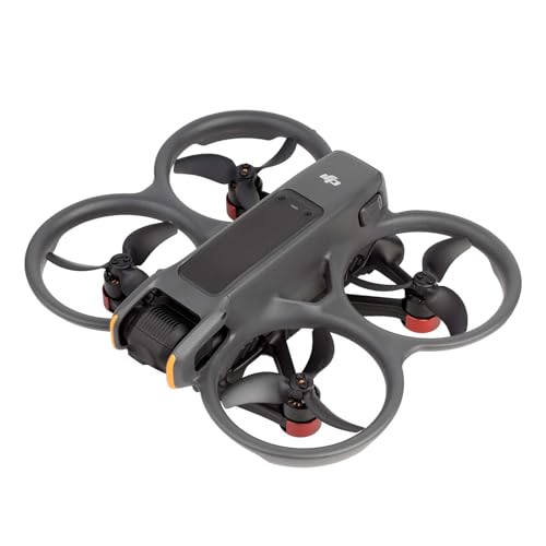 Image of Bottom Protector Cover for DJI Avata 2, 4 PCS Aluminum Alloy Anti-Scratch Dust-Proof Bump Proof Dust Heield Drone Accessories for DJI Avata 2 (Red), Prevents Bottom Wear and Tear