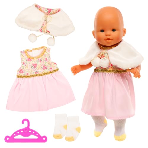 Miunana Kleidung Bekleidung Outfits für Baby Puppen, Puppenkleidung 35-43...