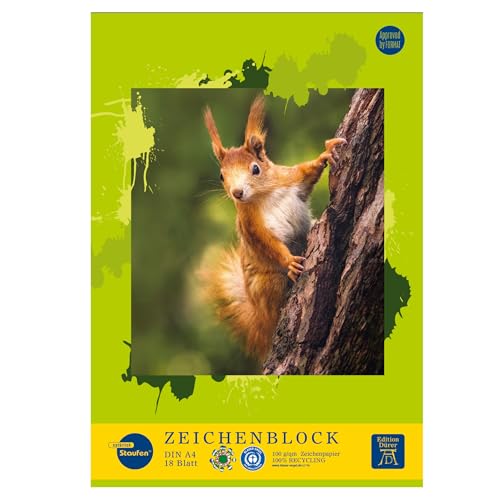Staufen Edition Dürer Zeichenblock - DIN A4, 18 Blatt, geleimt...