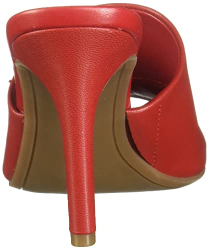 Dkny Women's Open Toe Fashion Pump Heel Sandal Heeled, Red Bronx, 9 #TOP2