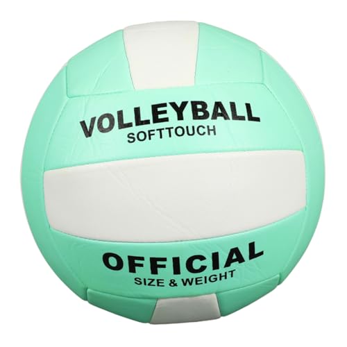 MUSISALY 2Pcs Soft Indoor Volleyball Official Training Balls for Practice Matches Durable Elasticity Excellent Ball Control for Indoor Competitions