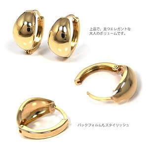 Amazon.co.jp: 月甲 中折れ イエロー ゴールド K18 18金 18k