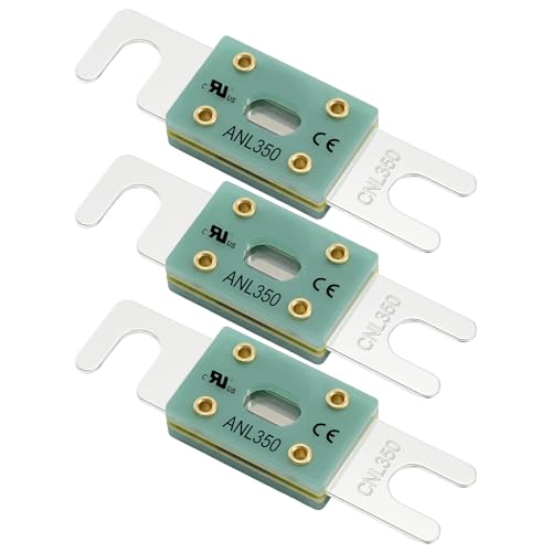 Fusible ANL 350A robuste anti-corrosion pour la protection des circuits de bateaux