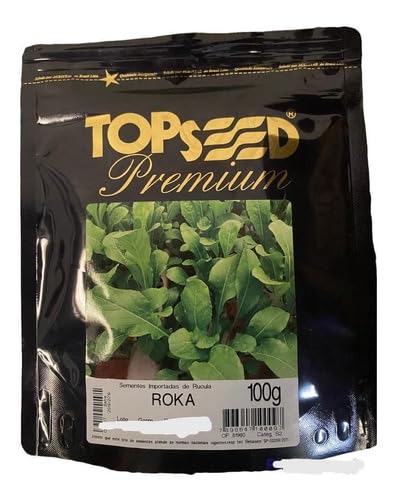 Sementes De Rucula Roka 100 gramas Topseed Premium