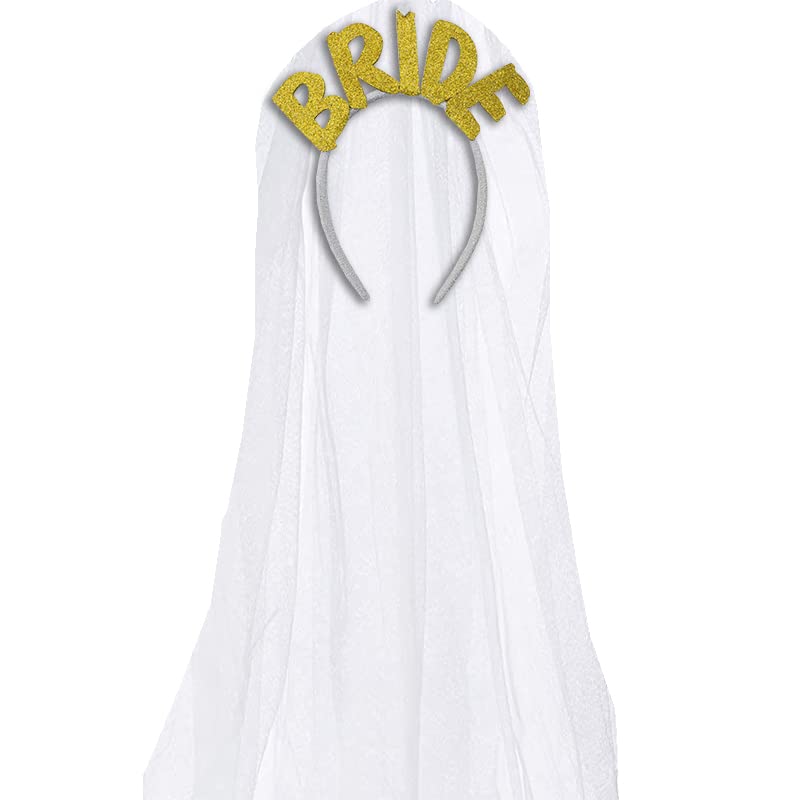 SüSLe Bebek ve Parti Bride Tüllü Taç - Altın