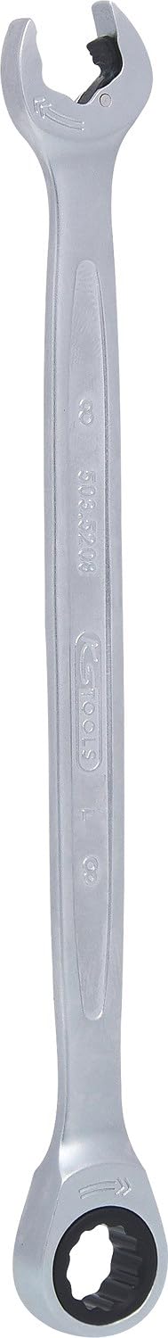 KS Tools 503.5208 Ratchetcombination Wrench 8mm with Ratchet Function On Open Side