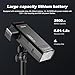 Godox AD200Pro AD200 Pro 200Ws 2.4G TTL 1/8000 HSS Flash Strobe Speedlite Monolight with BD-07 Barn Door Honeycomb Grid Kit (AD200 Upgrade Version)