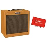 Fender Pro Junior IV Tweed 120V Guitar Amplifier Bundle w/Fender Play 3-Month Pr