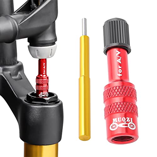 Adaptador de Válvula para Bicicleta | Adaptadores de Válvula para Neumáticos de Bicicleta, Antideslizante, Aleación de Aluminio, Conversor de Extensión, Boquilla de Conversión AV, Accesorio para Horquilla de Bicicleta de Ruta Shenyang miniatura 6