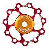 ケーシーエヌシー(KCNC) 自転車 軽量 ベアリング内蔵 ディレーラーパーツ ジョッキーホイール 11T プーリー