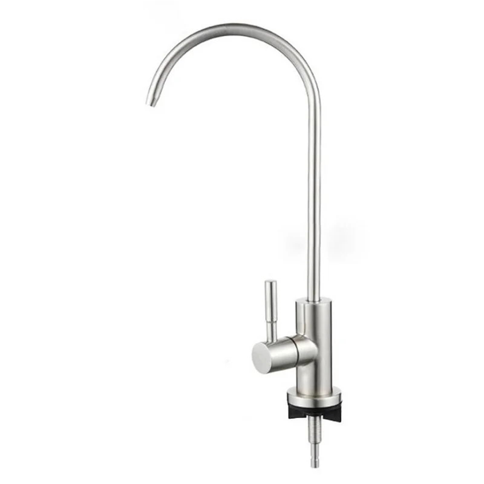 Aycdl Silver 1/4" Kitchen Faucets Direct Drinking Tap Water Purifier Faucet Single Cold Reverse Osmosis Filter Sink Gold,-A