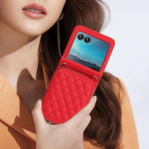 Étui Motorola Razr 2024 avec sangle pour éviter les chutes - 4