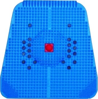 Sportssy foot power mat therapy for stress and pain relief blood circulation health Care Useful Heel Knee Leg Sciatica massager Yellow 2