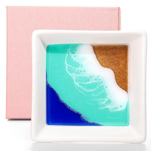 Ocean Ceramic Jewelry Tray