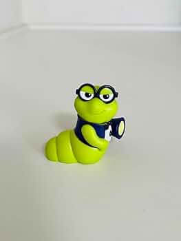 Amazon.co.jp: トイストーリー ブックワーム フィギュア マテル