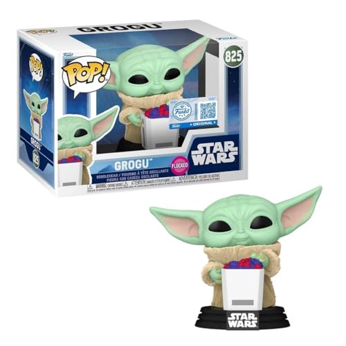 Funko Pop! Disney Star Wars: Mandalorian & Grogu - Grogu (Flocked) (Special...