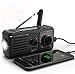 Emergency Radio, Survival Hand Crank Self Powered AM FM NOAA Weather Station SOS Alarm Radio Kits with LED Flashlights Music 2200mAh Solar Portable Charger for Camping Supplies Disaster Preparedness