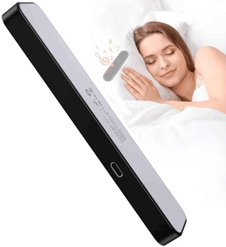 Image of Bone Conduction Bluetooth Pillow Speaker for Sleeping, Portable Sleep Bar Perfect for Side Sleepers, Speaker with Stereo Bass-30 /60-Min Timer, Volume Control, TF Function, Privacy&Meditation