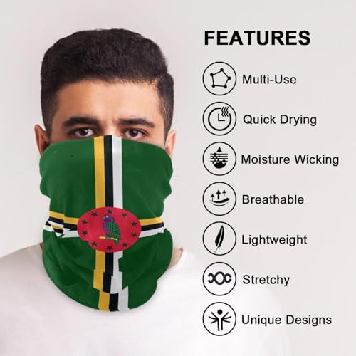 Image of Men Women Bandanas Neck Gaiter Headwrap Balaclava | Seamless Face Cover Scarf Neck Warmer Breathable Headwear for Hiking Cycling