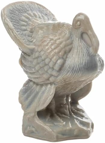 Turkey - Solid Glass Figurine - American Made - Mosser Glass USA (Eggplant) image 4