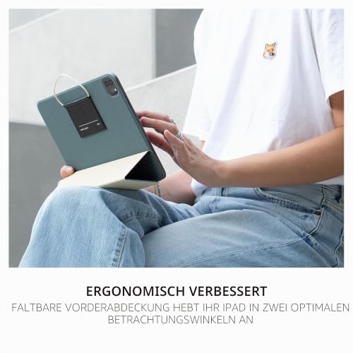 Native Union W.F.A iPad Folio - Minimalistischer und Faltbarer iPad-Ständer samt Hülle aus recycelten Materialien - Kompatibel mit iPad Pro… – Ansicht 5