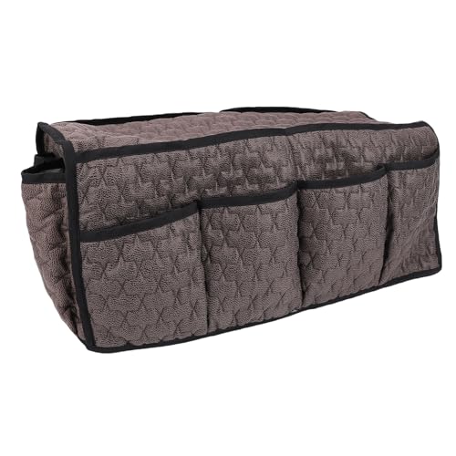 AUNMAS Sofá Bag Bag Couch Control Remoto Organizador de Reposabrazos con 14 Bolsillos para TV TV Remote Teléfono Color de Almacenamiento Coffee Coffee Color