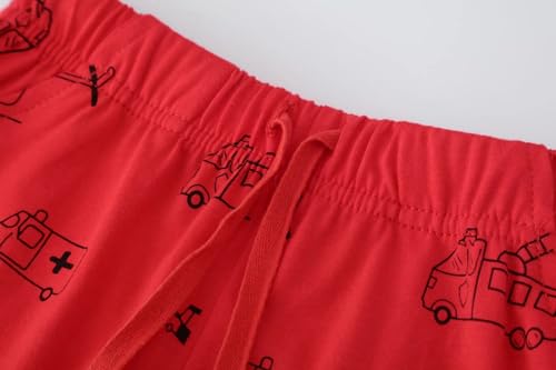 Image of Toddler Boy Clothes Kids Summer Cotton Outfits Shirt Short Sets Size 2-7