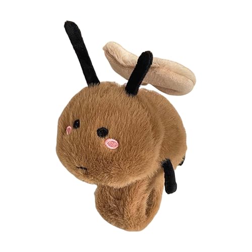 Pulsera con textura de poliéster tipo cucaracha de peluche para niños