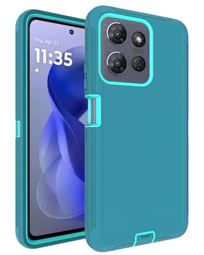 for-Motorola-Moto-G-Power-2026-Case-with-Port-Cover-Teal for Motorola Moto G Power (2026) Case with Port Cover, Teal - Image 1