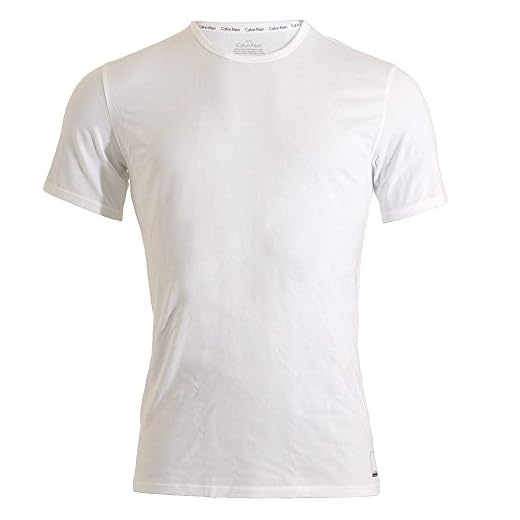 Calvin Klein 2p S/s Crew Neck T SLI Camiseta, Blanco (White/White), Medium (Pack de 2) para Hombre