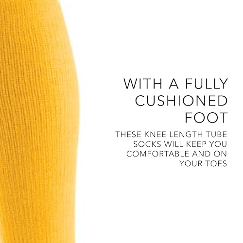 High Five Versatile Performance Knee-High Athletic Socks for Soccer, Football, and Softball, Athletic Gold, X-Small4