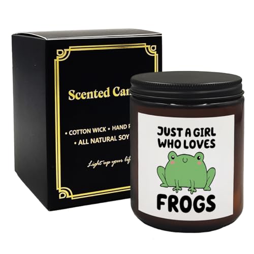 Frog-Shaped Scented Candle Gift
