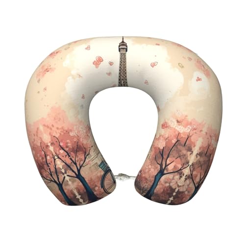 Almohada cuello en U espuma viscoelástica 30x25 cm miniatura 1