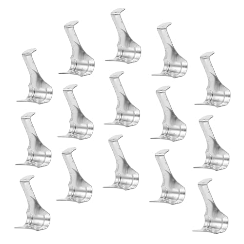Crochets de cimaise robustes NUOBESTY argent en S - 2