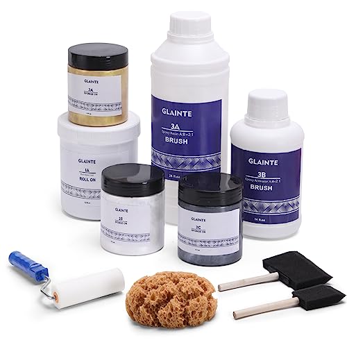 Glainte ECPK-DG Epoxy Countertop Paint Kit cover