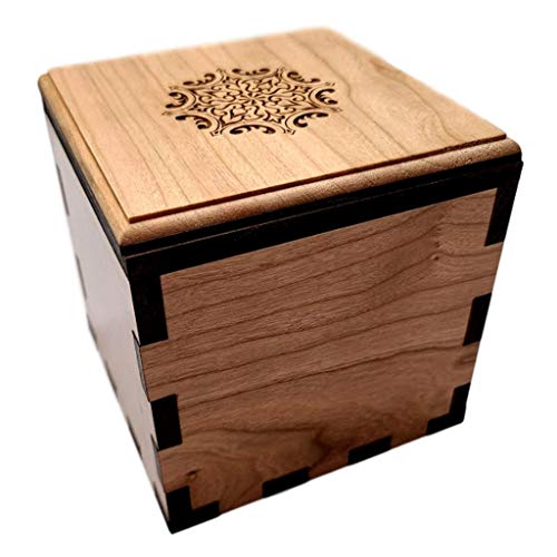 Creative Crafthouse - Secret Stash Wooden Puzzle Box - Brain Teaser - Teens and Adults