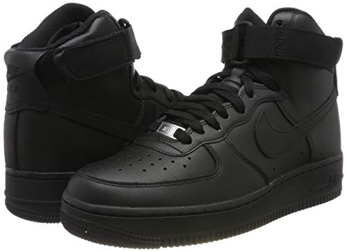 Nike Air Force 1 Mid 07, sneakers met hoge kraag voor dames, zwart, 41 EU - Image 8
