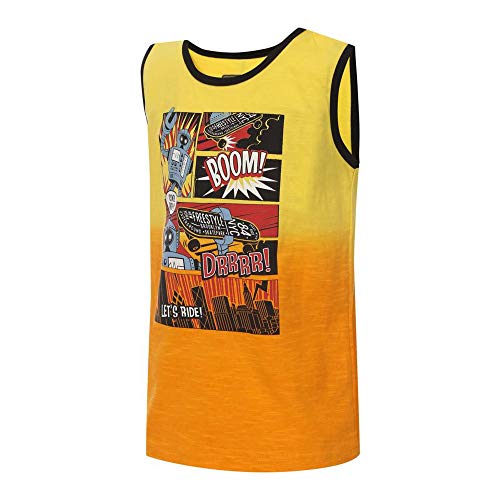 Image of Gini & Jony Boys Round Neck Printed Sando