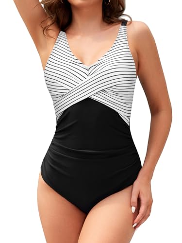 Maillot de bain une pièce rétro gainant pour vos journées spa et détente à la plage