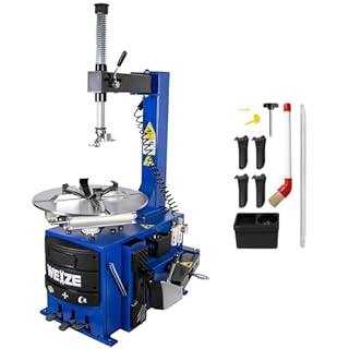 WEIZE 2.0 HP Tire Changer Wheel Changer Tire Machine and Balancer Combo Rim Clamp 110V, with 1 Year Warranty, Balancer
