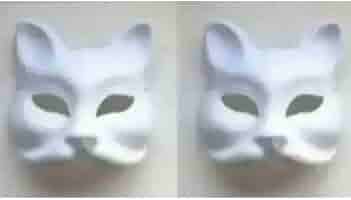 Amazon.co.jp: 即買OK猫のお面夏目友人帳ニャンコ先生仮面マスク