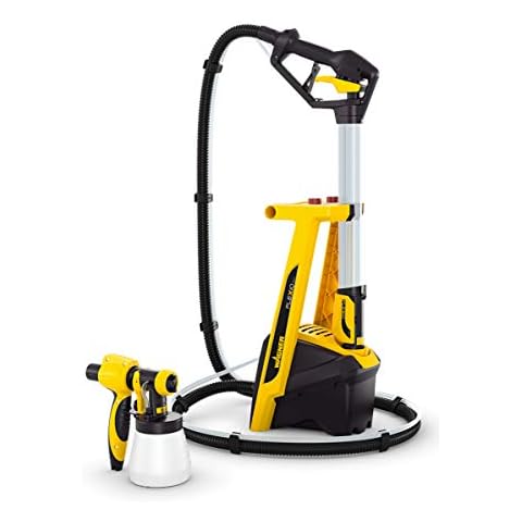 WAGNER Farbsprühsystem W 950 FLEXiO für Dispersions-/Latexfarben, Lacke & Lasuren im Innenbereich, 15 m²-5 min, Behälter 800 ml, 630 W, Schlauch 3,5 m Cover