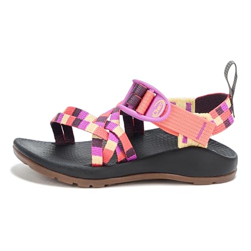 Chaco ZX1 Ecotread Kids Sandal, Pixel Blossom, 10 US Unisex Big2