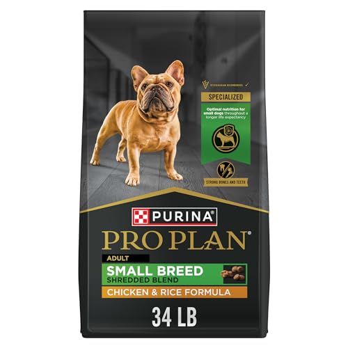 Purina Pro Plan Small Breed Dog Food Shredded Blend Chicken and R...
