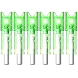 Lzwow Lighted Nocks for Crossbow Led Illuminated Archery Nocks for Arrows with 7.62mm/.300