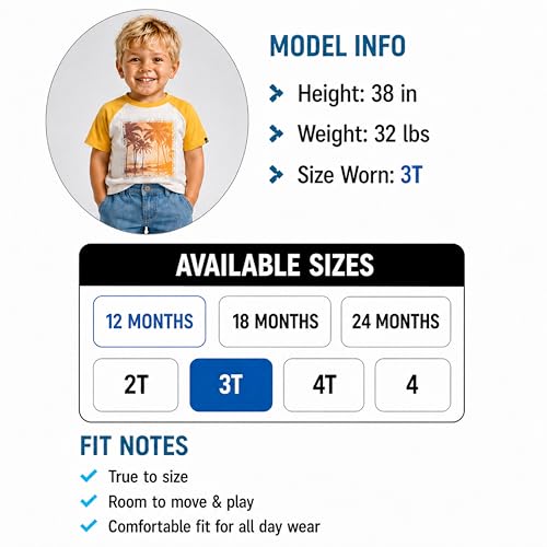 Image of Volcom Infant Toddler Boy Shorts Set - 2 Piece Short Sleeve Graphic Tees & Denim Shorts - Toddler Summer Clothes (12M-7)